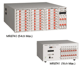 히오키 메모리 하이코더 MR8740, MR8741, HIOKI