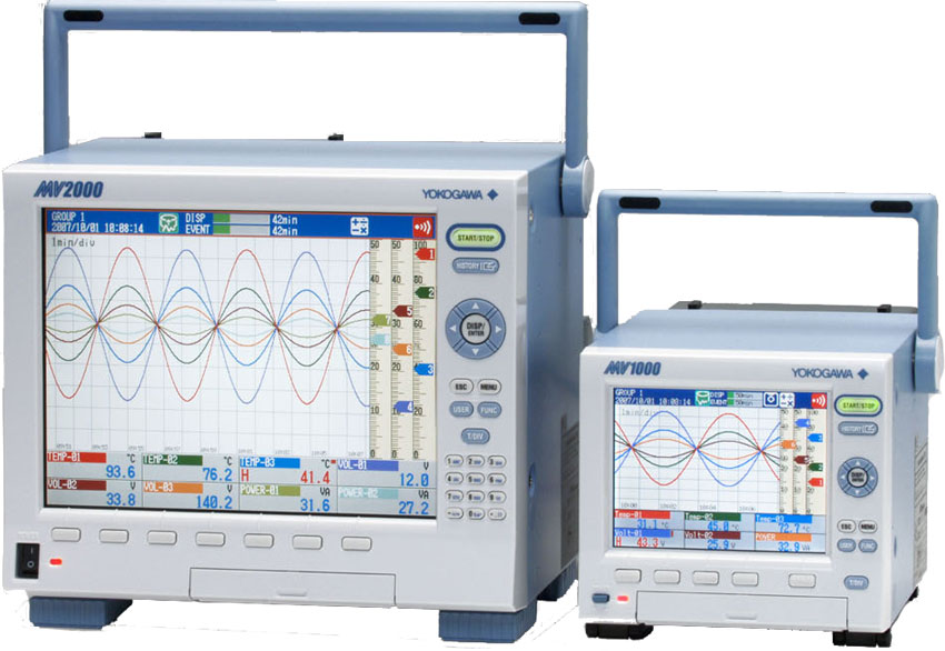 중고 MV2000 30채널 온도기록계 YOKOGAWA