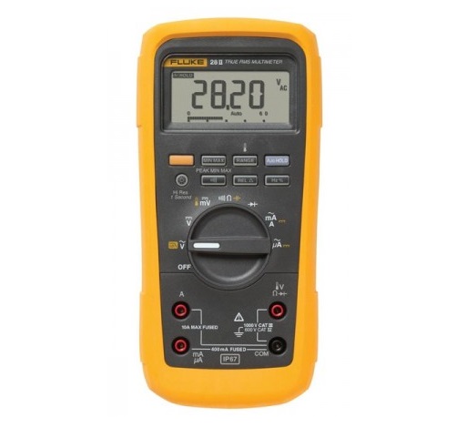 FLUKE 27 II, 28 II 및 28 II Ex 산업용 IP67 디지털 멀티미터