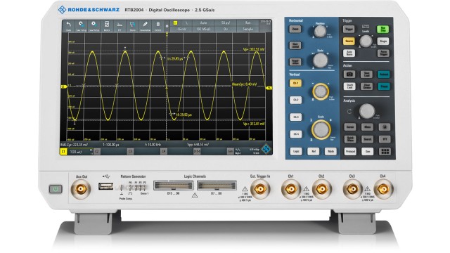 RTB2000시리즈 로데슈바르즈 오실로스코프, R&S Oscilloscope