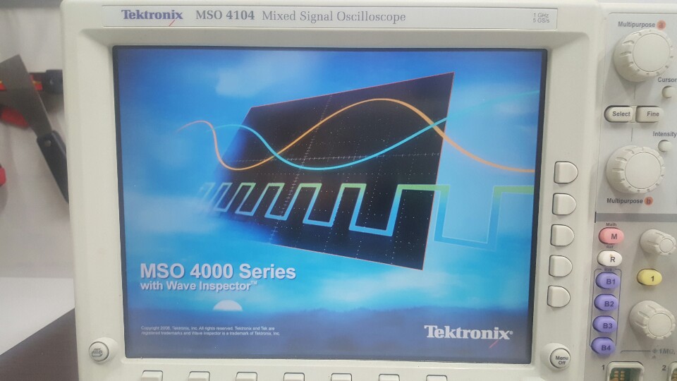 중고 오실로스코프 MSO4104  Tektronix Oscilloscopes 1GHz, 4채널 판매 및 렌탈