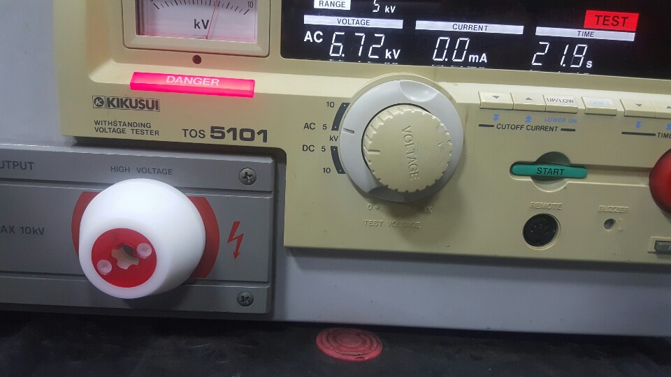 10kV 내전압시험기, 중고 TOS5101 AC/DC  KIKUSUI, 키쿠수이 중고판매, 렌탈, 임대