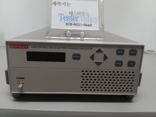 [중고계측기] Keithley 2308 휴대형 디바이스 배터리/충전 시뮬레이터