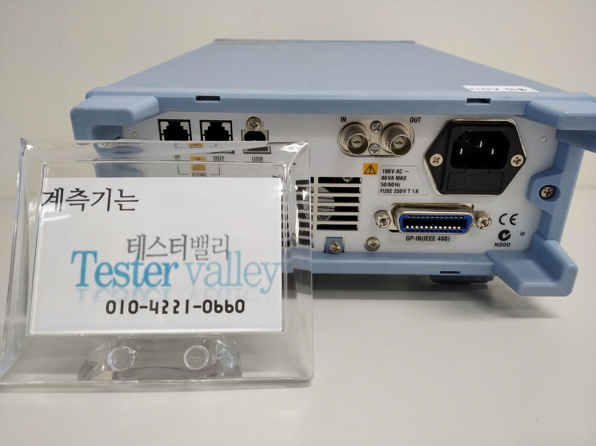 중고 소스미터 GS200, YOKOGAWA DC VOLTAGE / CURRENT SOURCE METER,요꼬가와 DC소스발생기