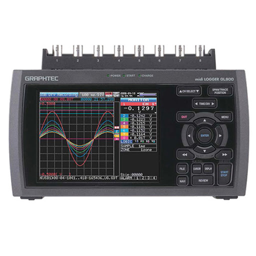 고속샘플링 데이터로거 GRAPHTEC GL900-4 midi LOGGER, 중고판매