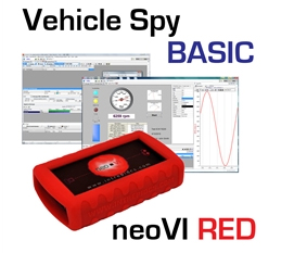 중고 CAN VEHICLE SPY (NeOVI RED 40VOLT) 소프트웨어 및 인터페이스 판매