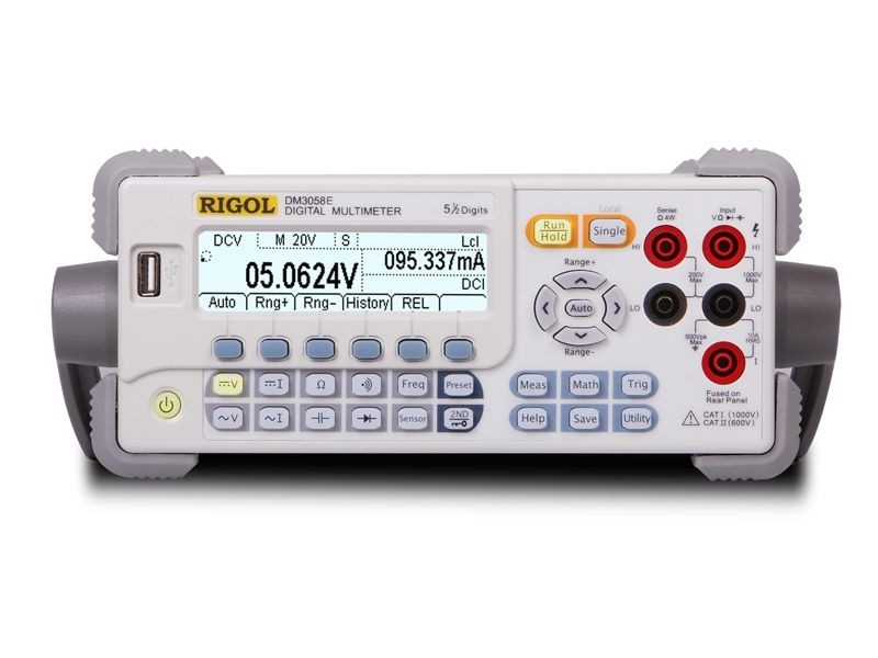 Rigol DM3058E 5 1/2 Digit  벤치탑 디지털 멀티미터  USB /RS-232